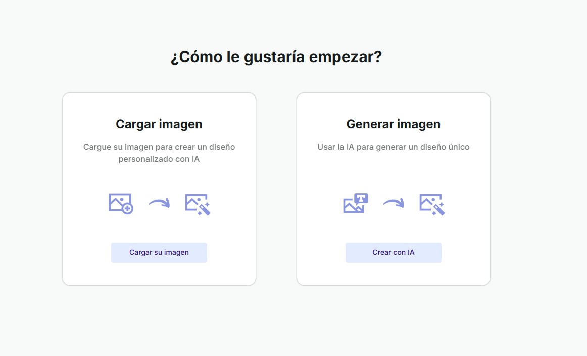 MyEdit Business - Subir imagen o escribir prompt para flyer
