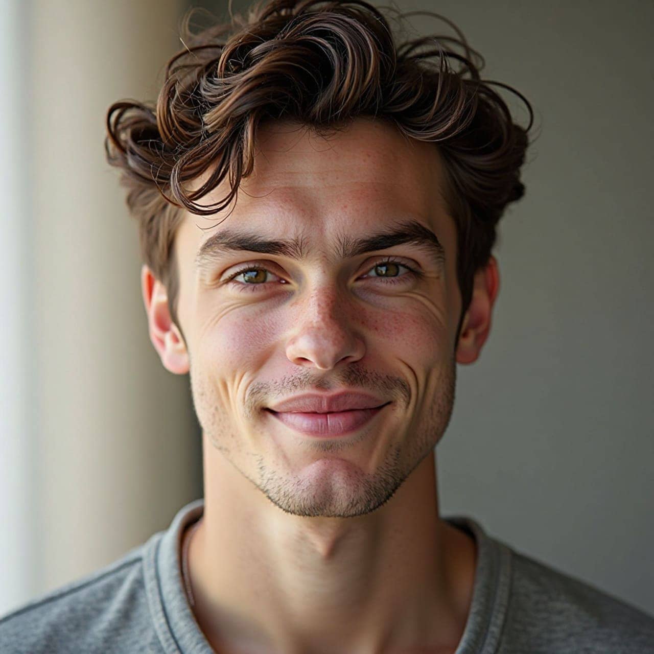 Coiffure et barbe homme avant