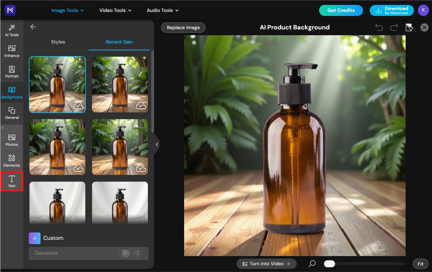 Add Text to Image with MyEdit