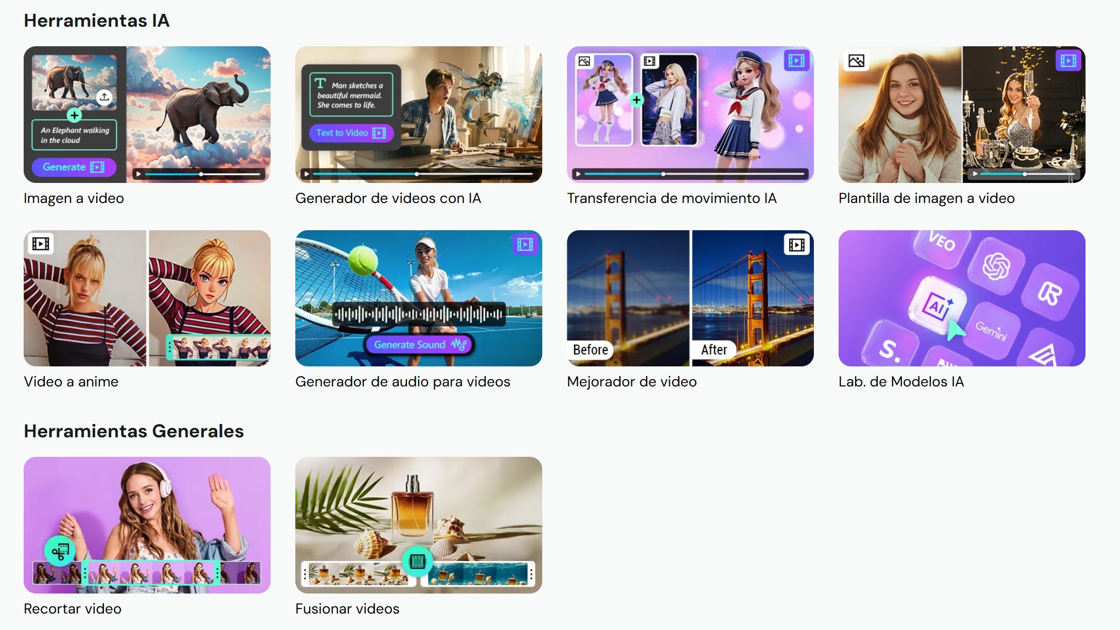 MyEdit herramientas de inteligencia artificial disponibles en una sola plataforma