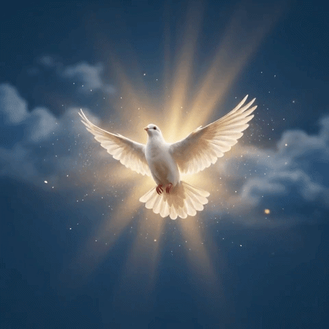Visuel de 
la Pentecôte animé avec Image en vidéo IA MyEdit