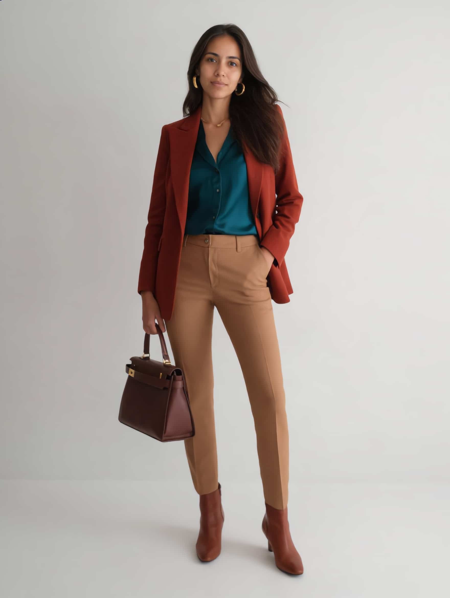 Probador de atuendos con IA de MyEdit para probar ropa en colores de paleta personal