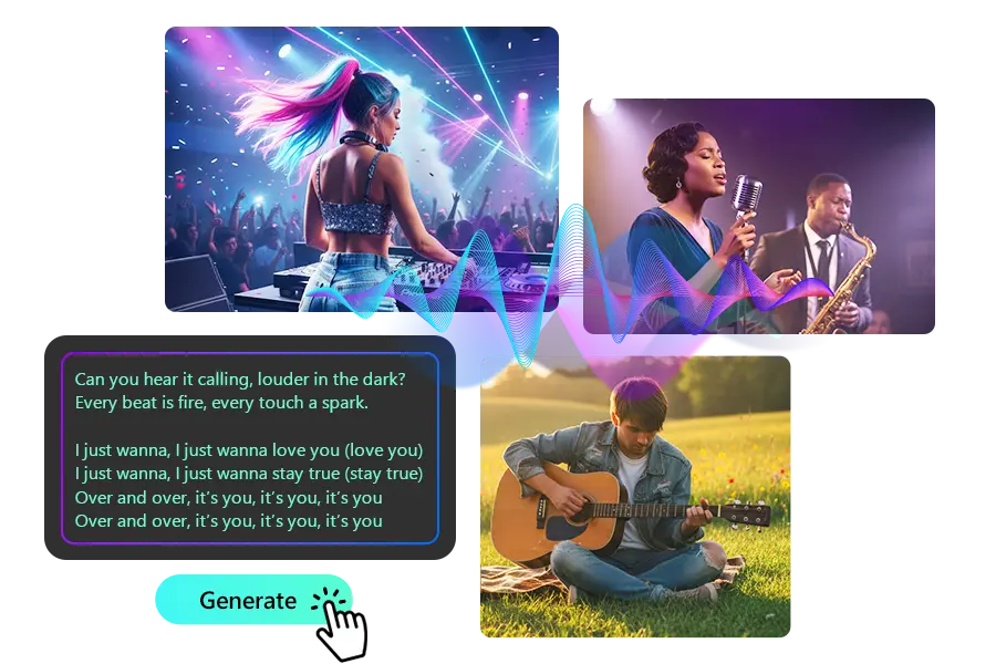 MyEdit transforme vos paroles en chanson avec l'IA