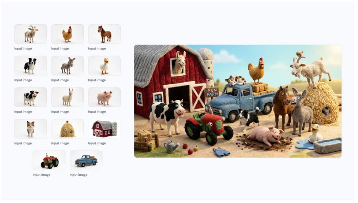 Imagen de la página web de Nano banana 2 ofrece