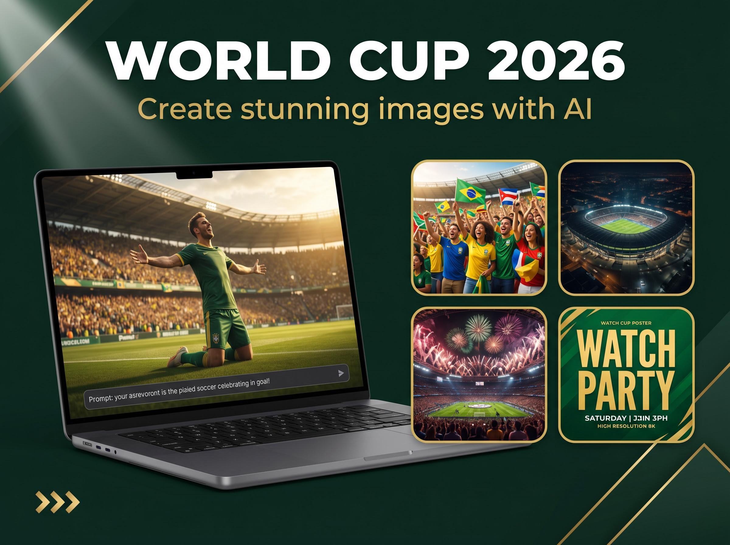 World Cup 2026 AI Images: 20 Best Prompts to Create & Share