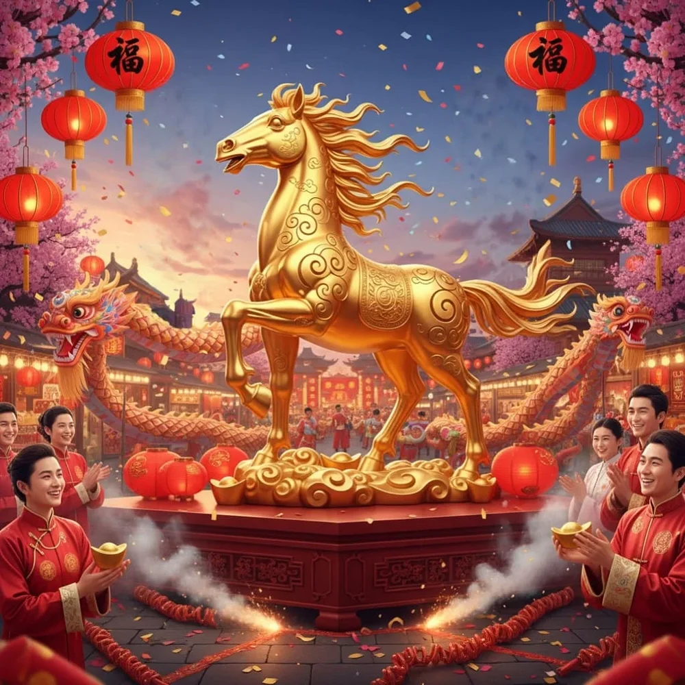 新年圖案生成範例