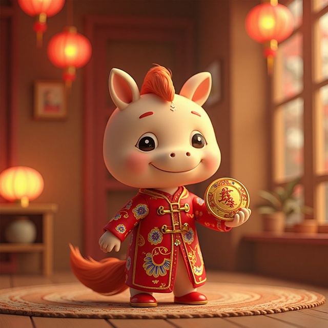 新年圖案生成範例