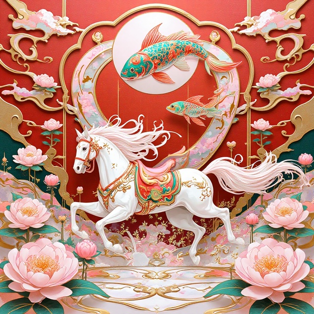 新年圖案生成範例