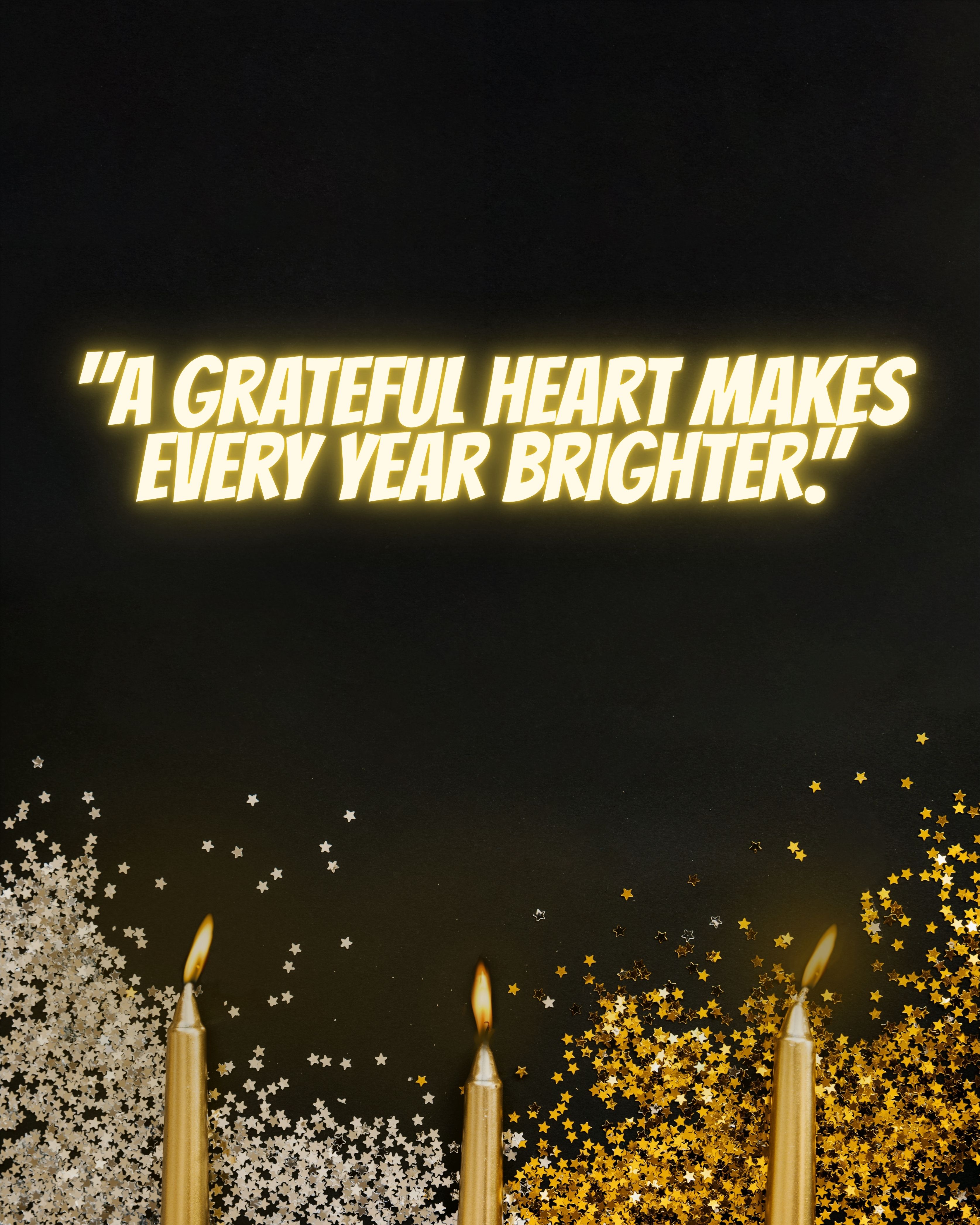 Gratitude New Year quotes