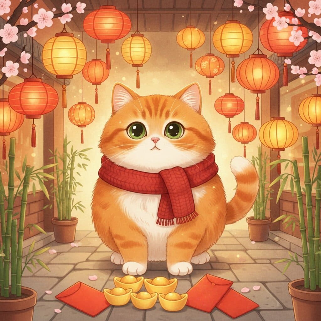 過年圖案生成範例