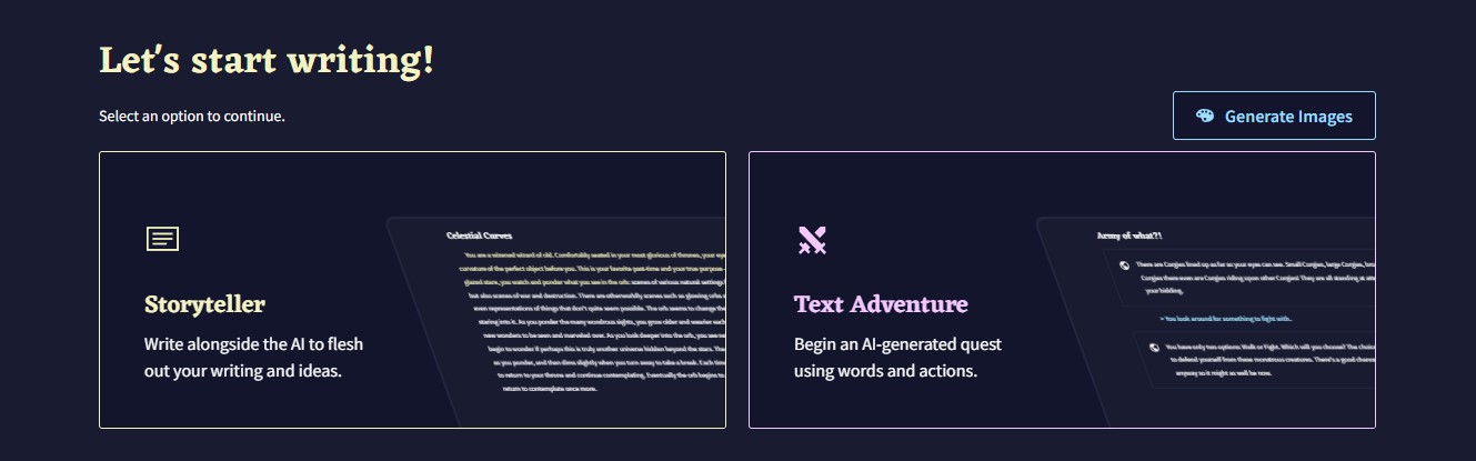 노블 AI 글쓰기 어시스턴트