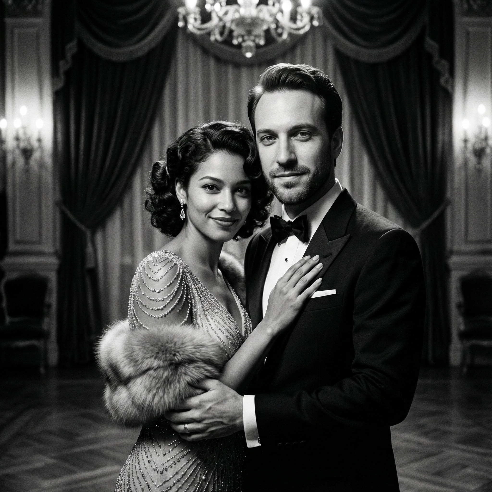 Generated AI Couple Portrait After