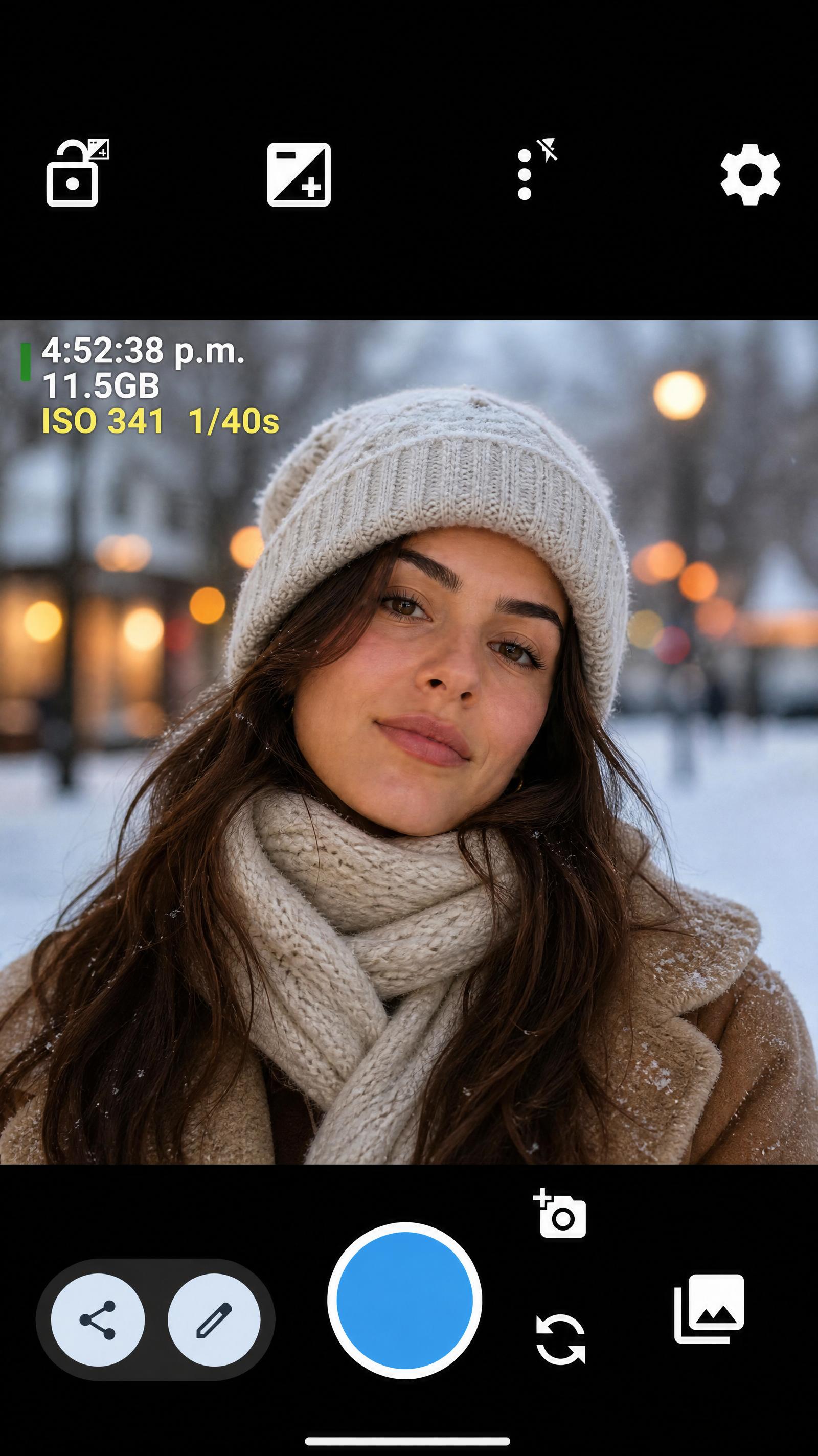 Open Camera app gratuita de cámara manual para Android