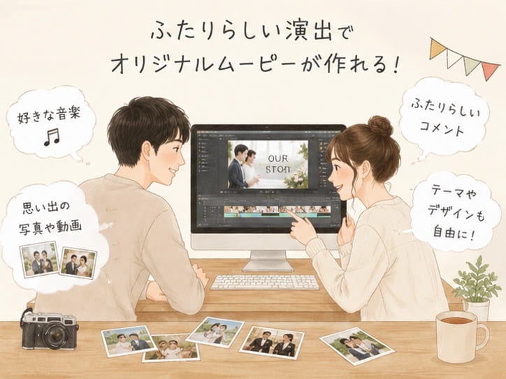 2026年】簡単！結婚式動画を自作する方法とおすすめの編集アプリ