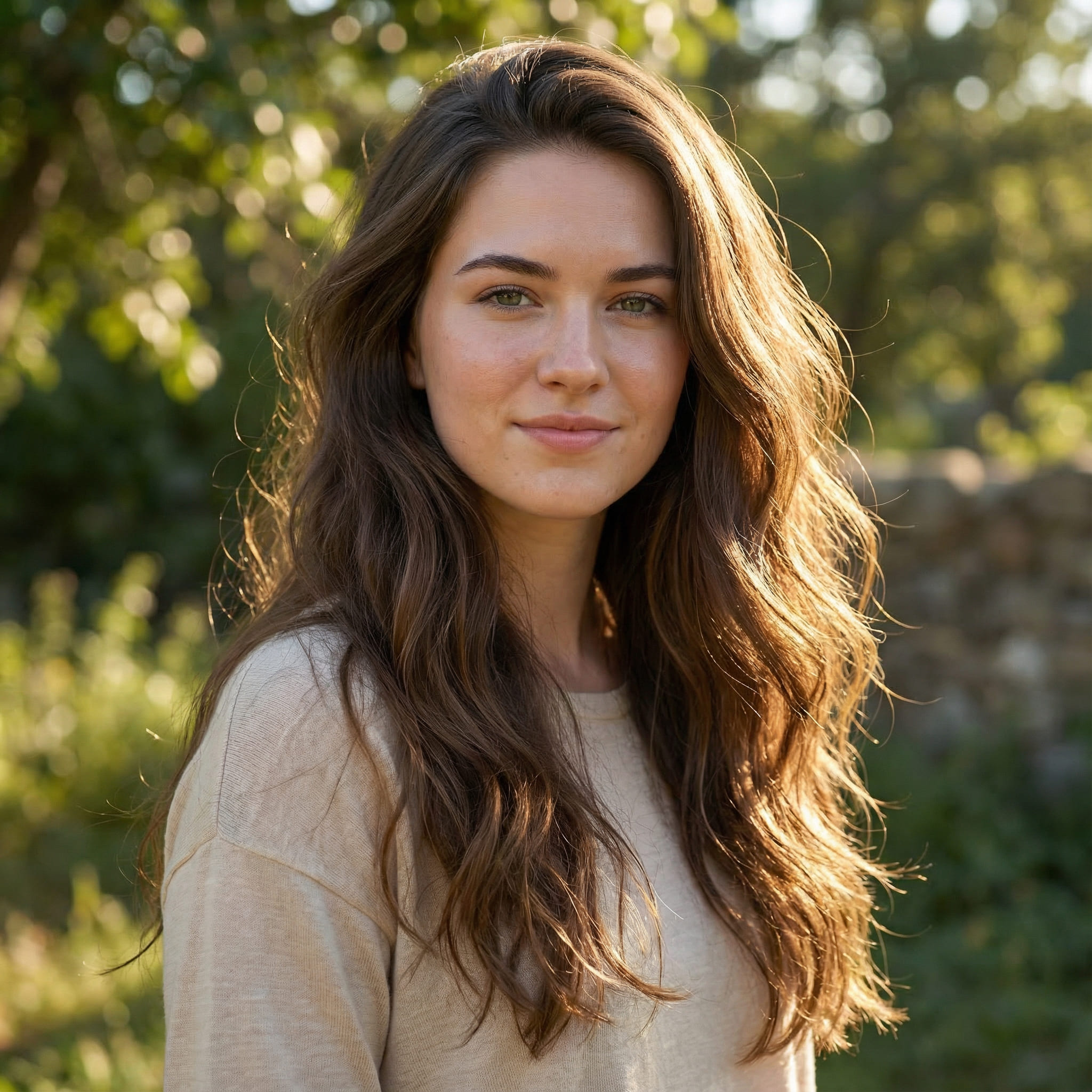 Portrait IA généré après