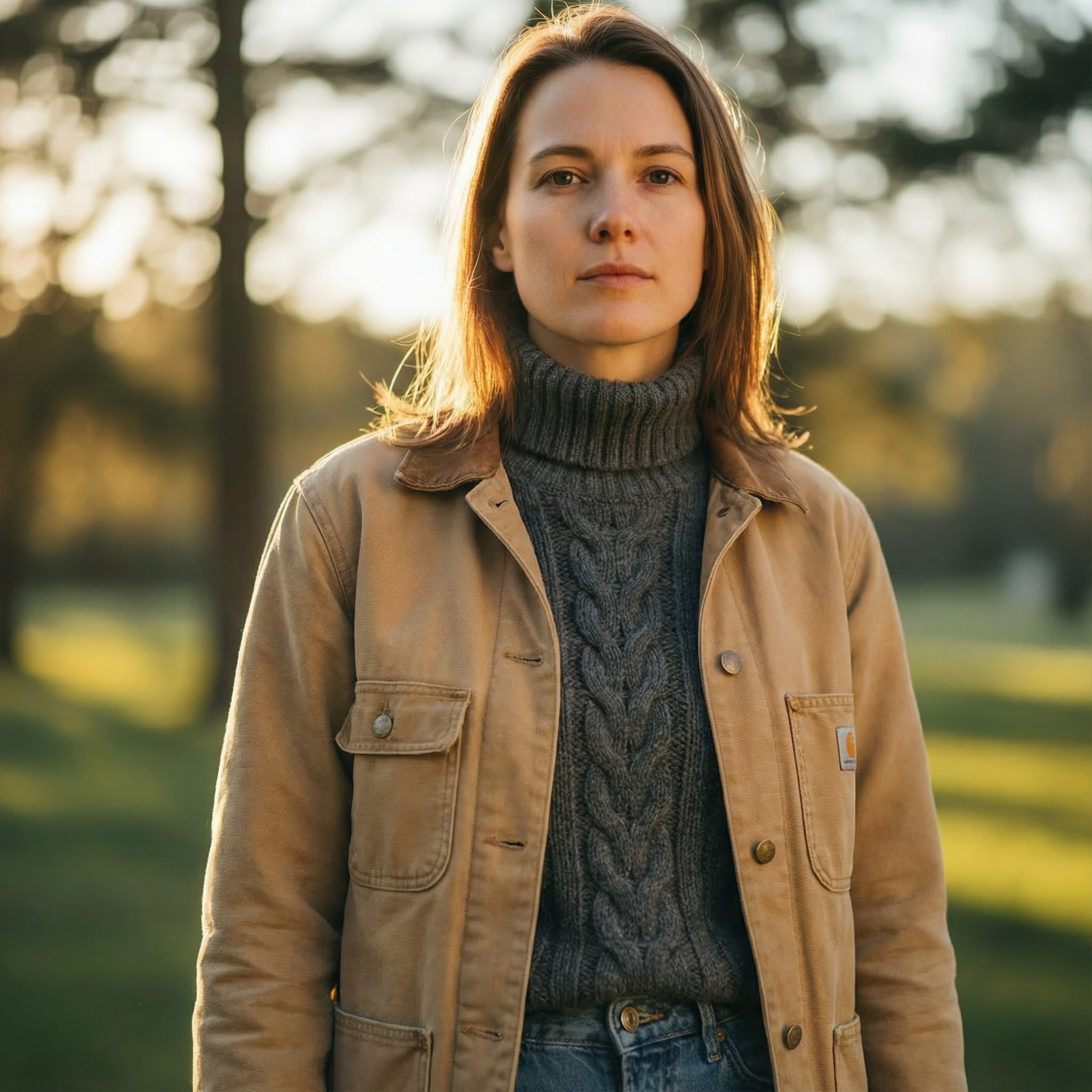 Portrait IA généré après