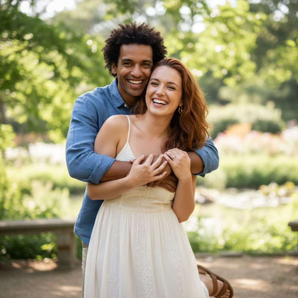 Referenzfoto vor malerischer Umwandlung