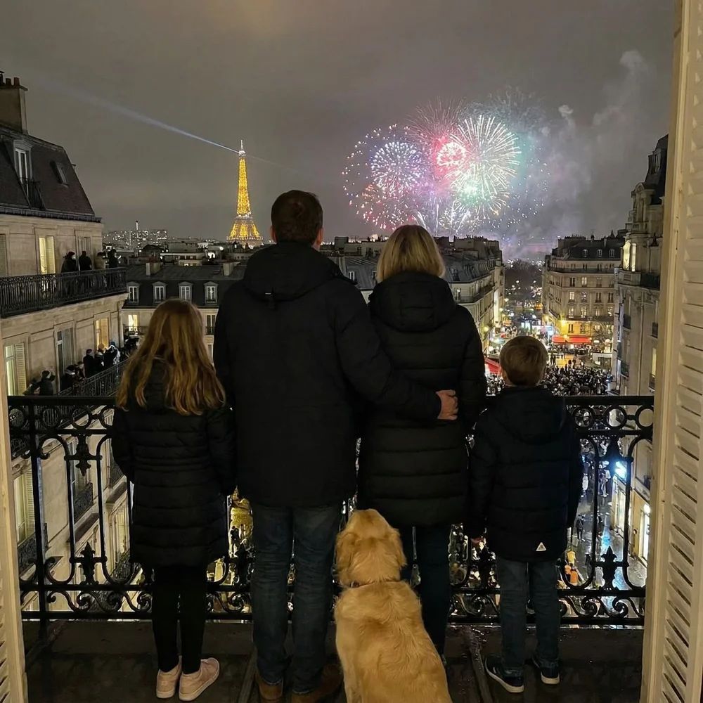 KI-Bild Feuerwerk in Paris