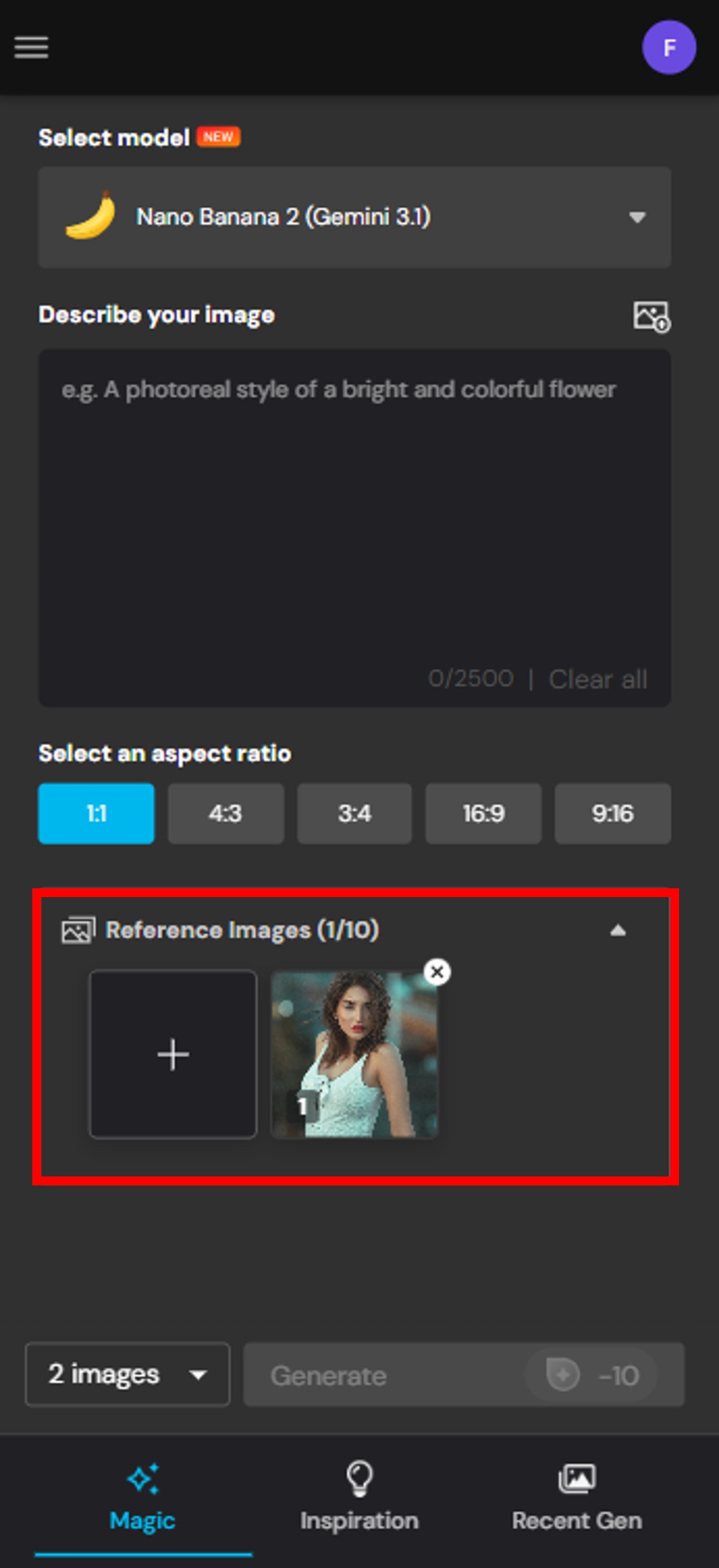 Upload your photo on MyEdit to try a party hairstyle