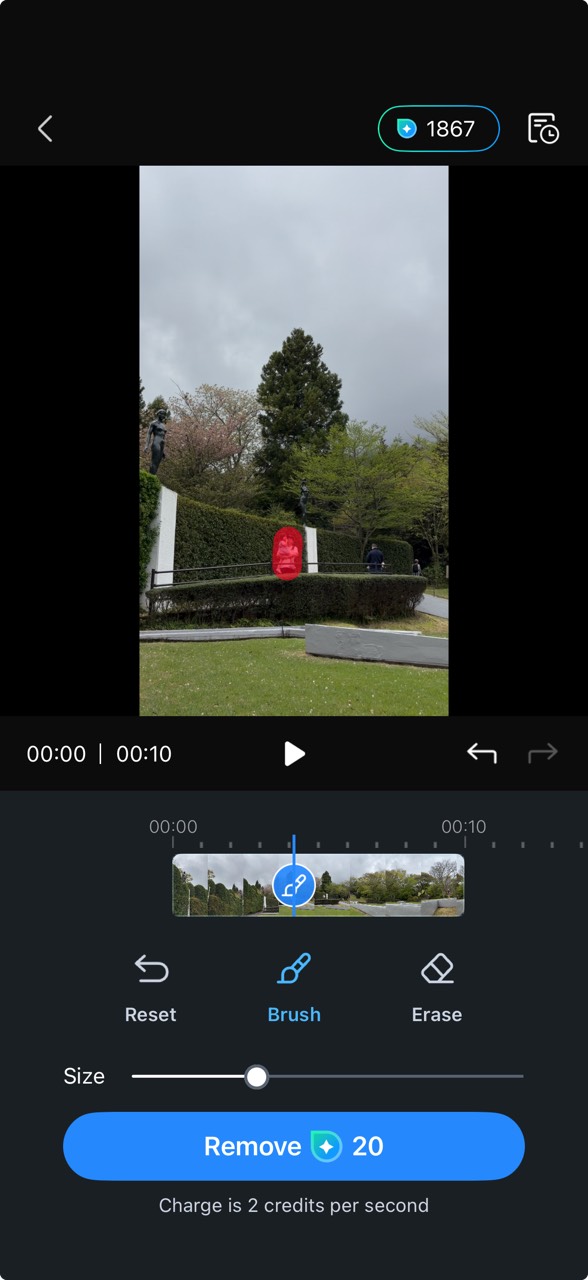 Remove Objects from Video with PowerDirector App