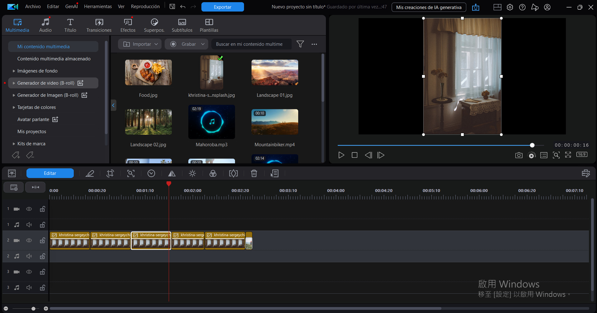 Convertir video a GIF con PowerDirector