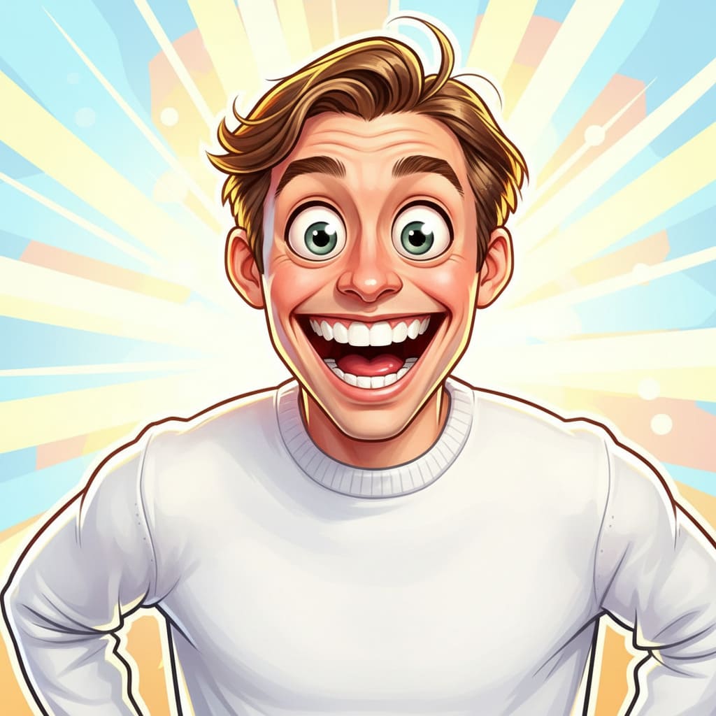 Caricature générée