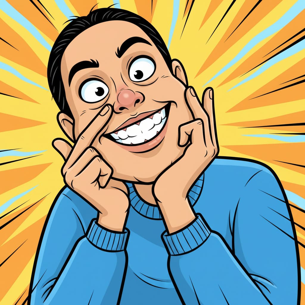 Caricature générée