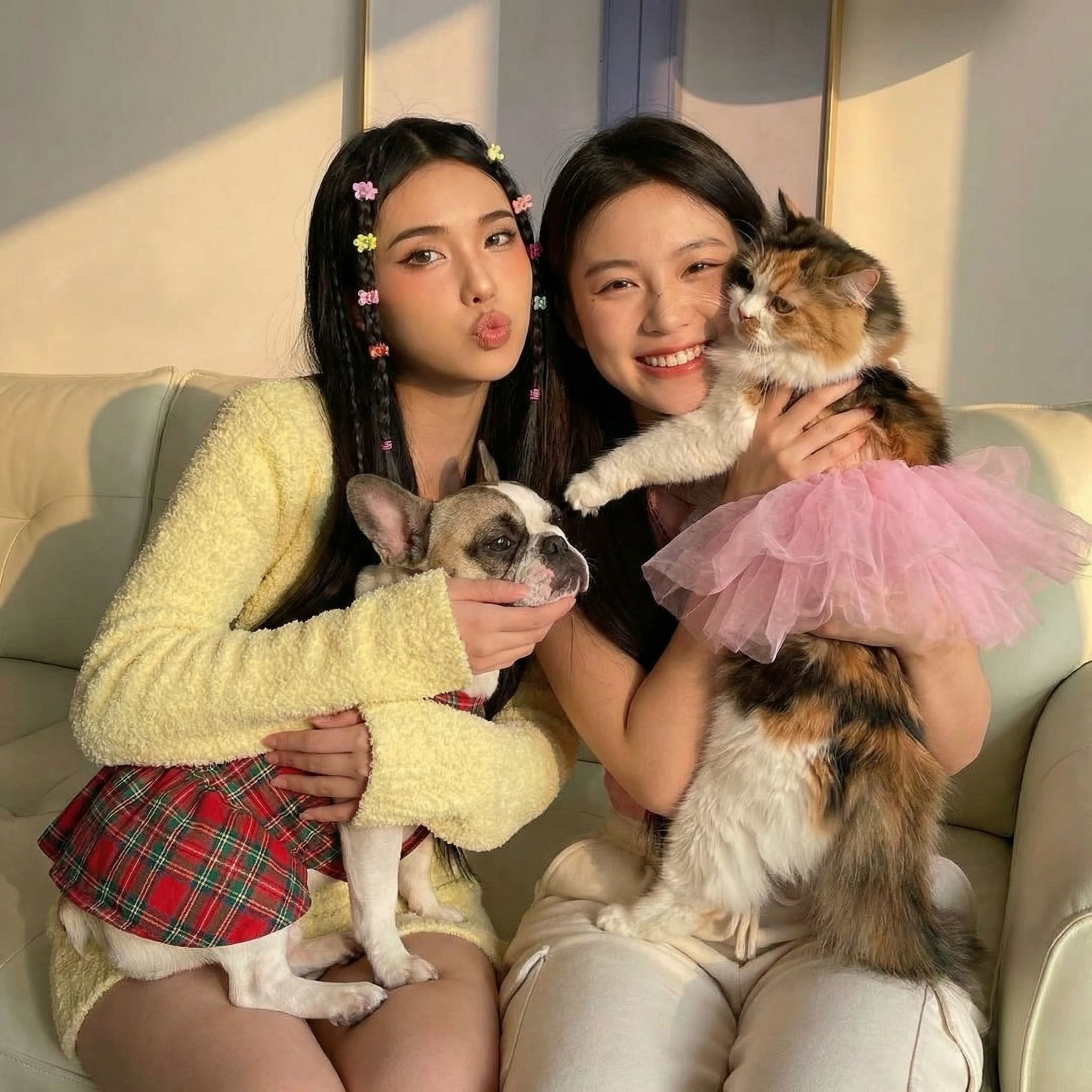 Galentine's Day Photo Ideas: Home DIY & AI Creations - Pet Feature