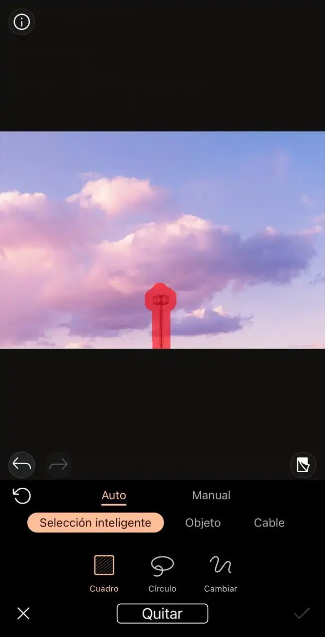 marca de agua de una imagen