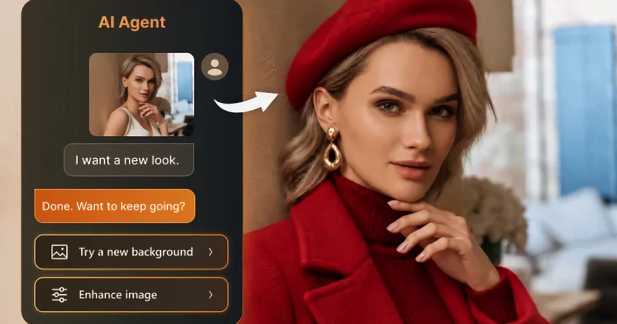 How to Use AI Agent in PhotoDirector