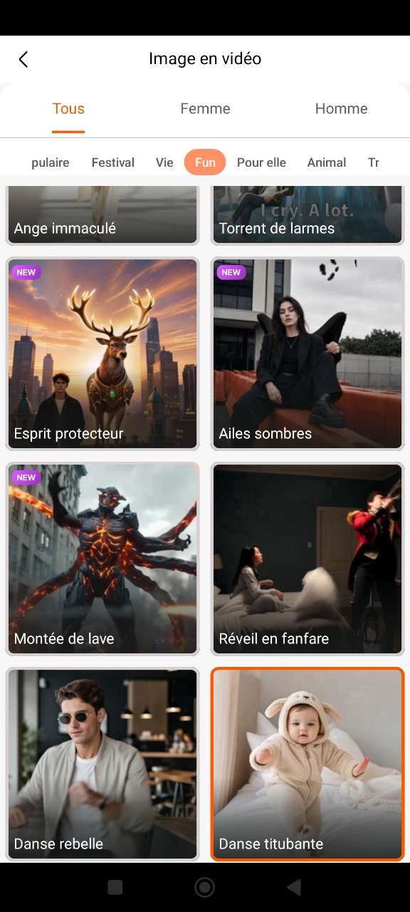Comment animer une image avec PhotoDirector