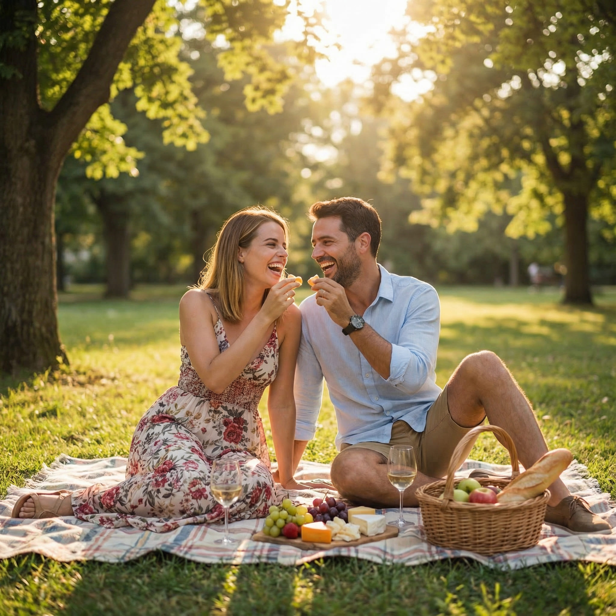 Generated AI Couple Portrait After