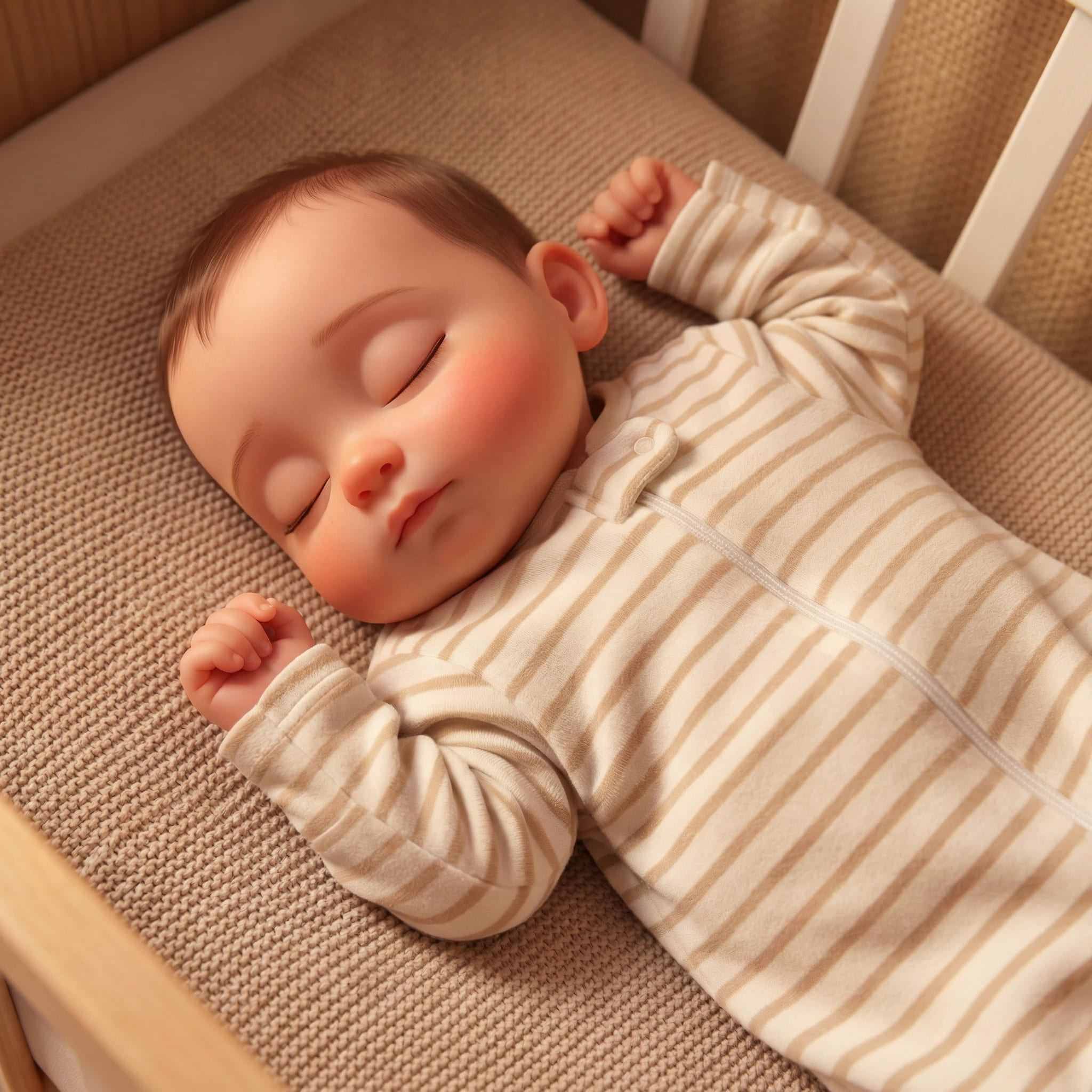 3D Disney Pixar style cartoon baby character