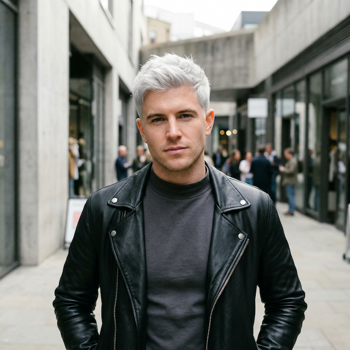 Platinum Silver Hair