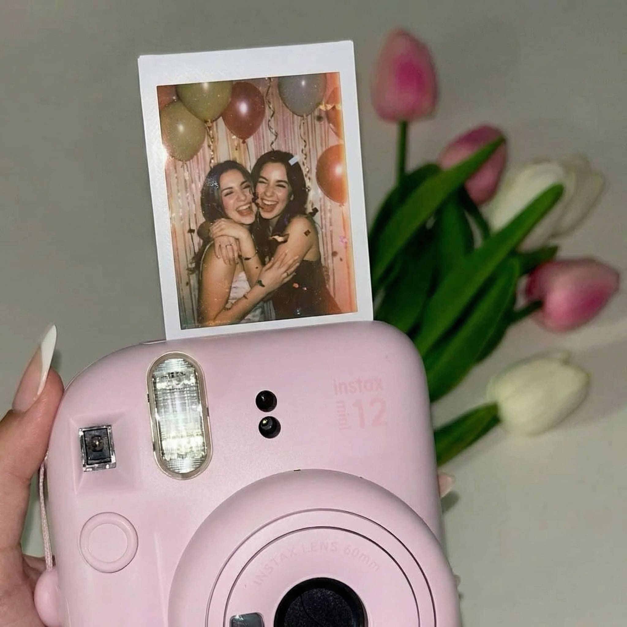 Galentine's Day Photo Ideas: Home DIY & AI Creations - Polaroid Aesthetic