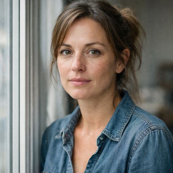 ChatGPT KI-Bild Frau am Fenster