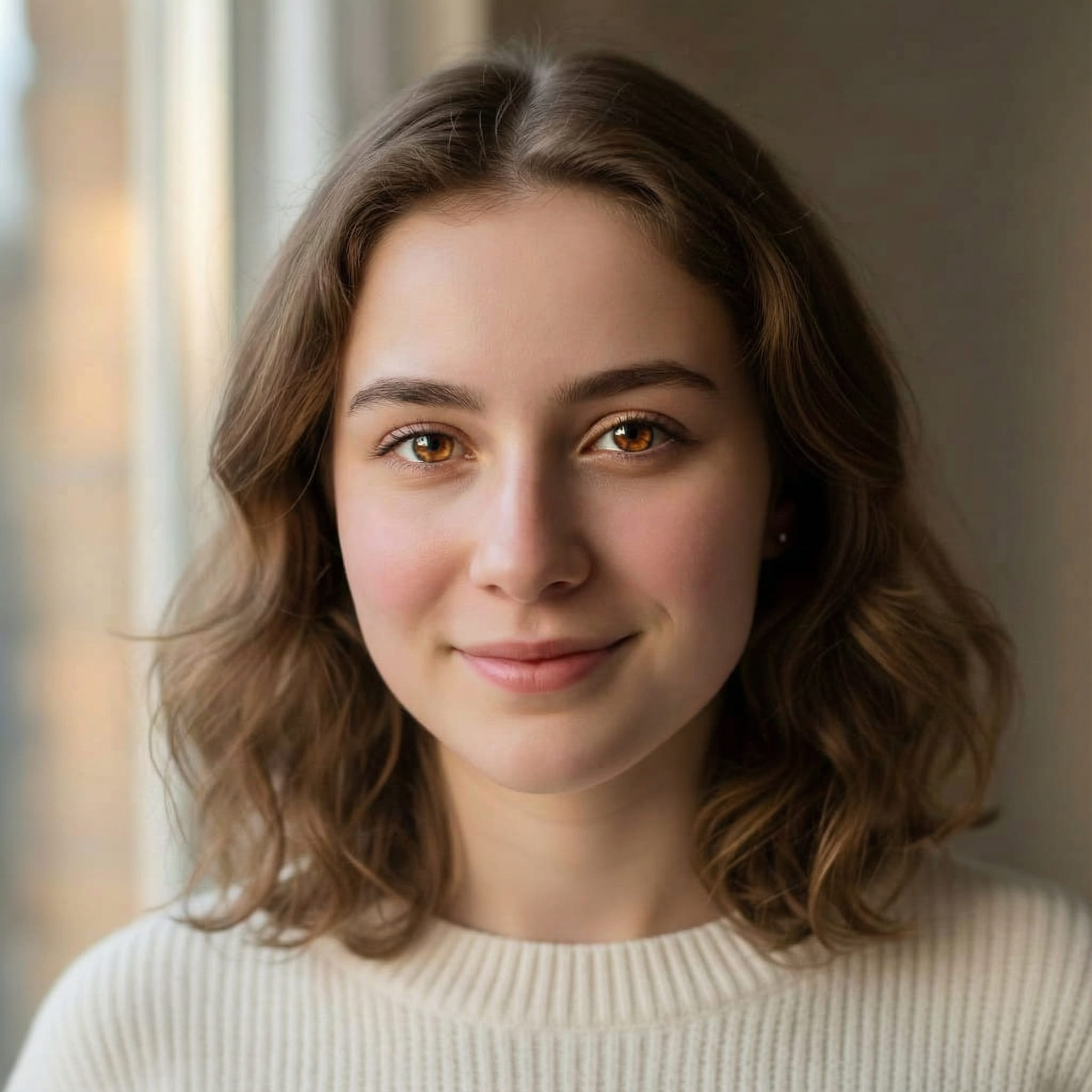 Portrait After Skin and Eye Enhancement