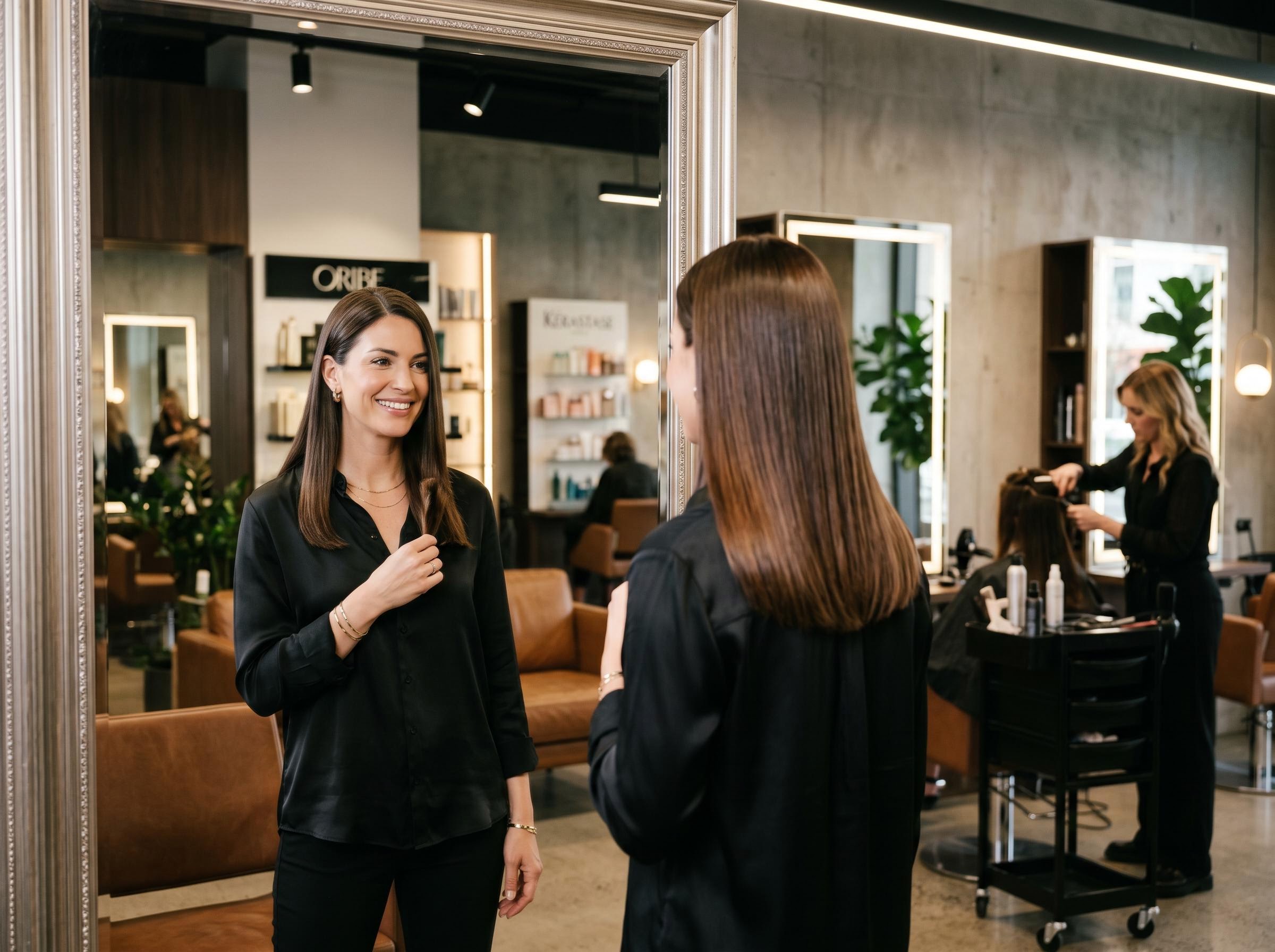 Importance d'une bonne coupe pour cheveux lisses