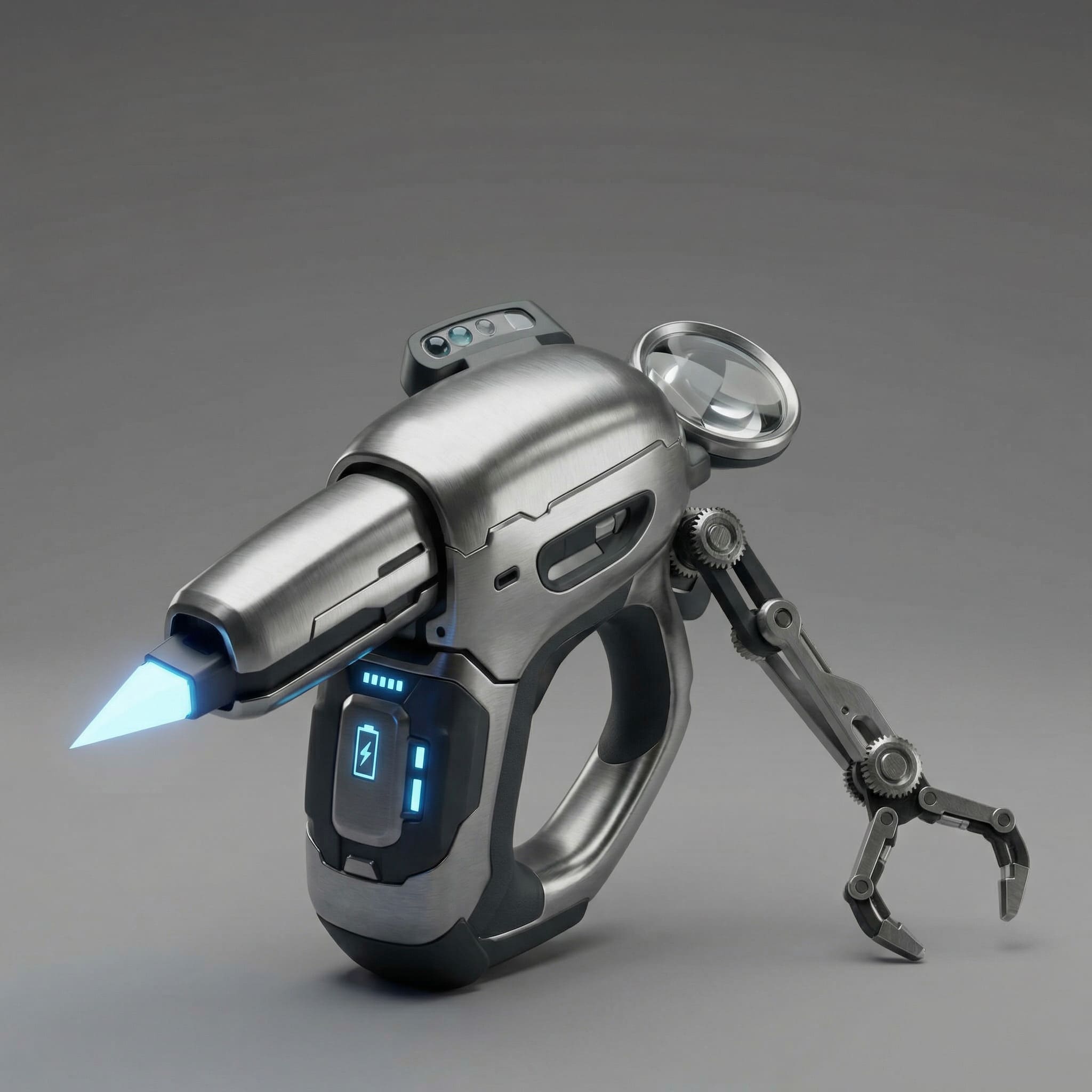 3D model of gadget generated from sketch