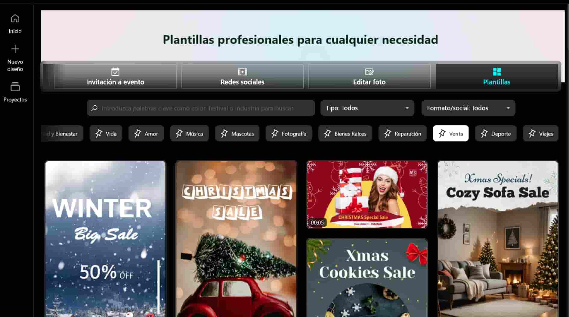 Plantillas de Promeo para ventas