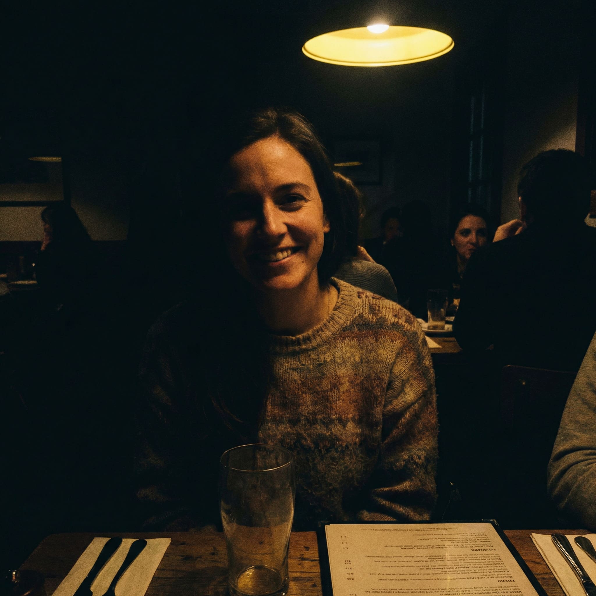 Photo originale avec mauvais éclairage