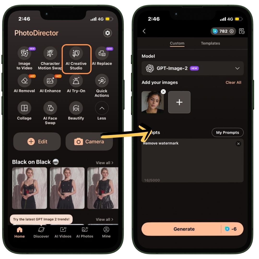 Use the best photo editor app, PhotoDirector