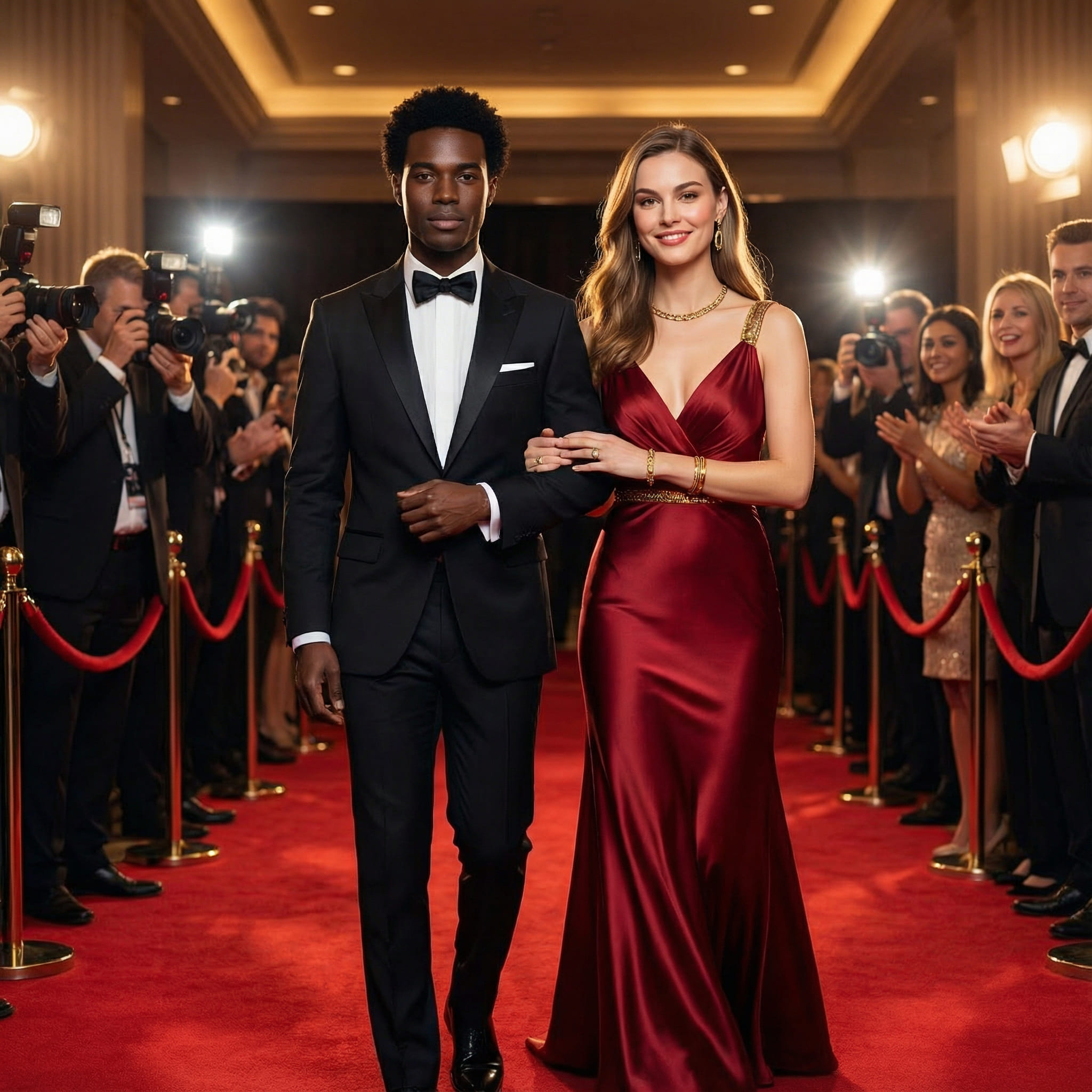 Generated AI Couple Portrait After