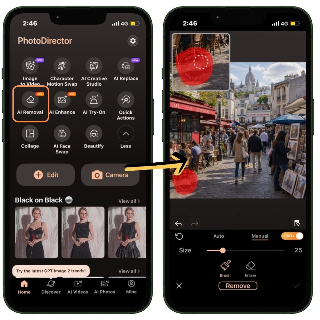 Use the best photo editor app, PhotoDirector