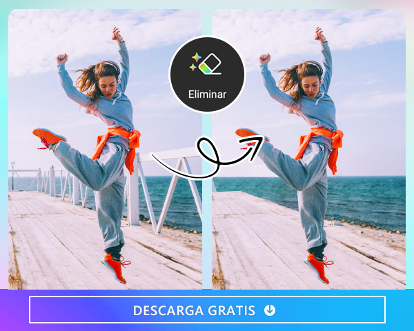 Eliminar personas de fotos con PhotoDirector
