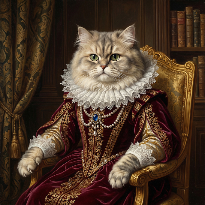 AI Prompts for Pet Portrait-Renaissance Masterpiece