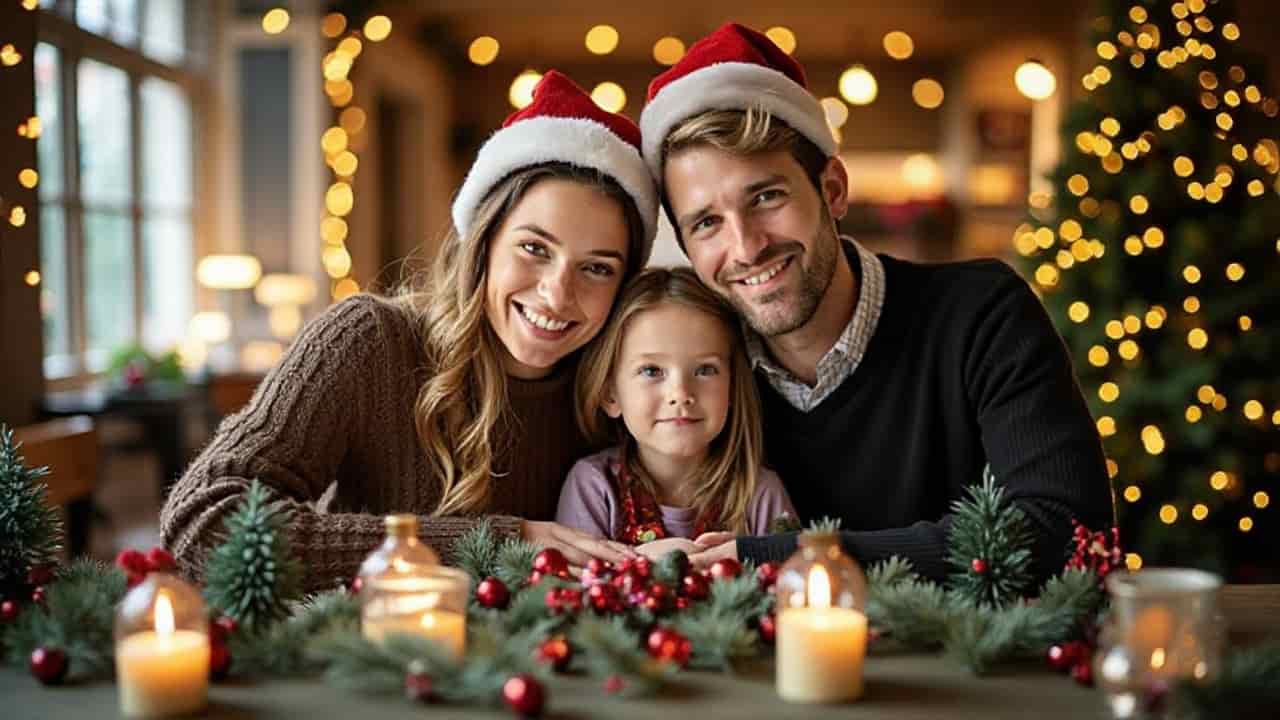 Foto resultado para crear foto de navidad en familia
