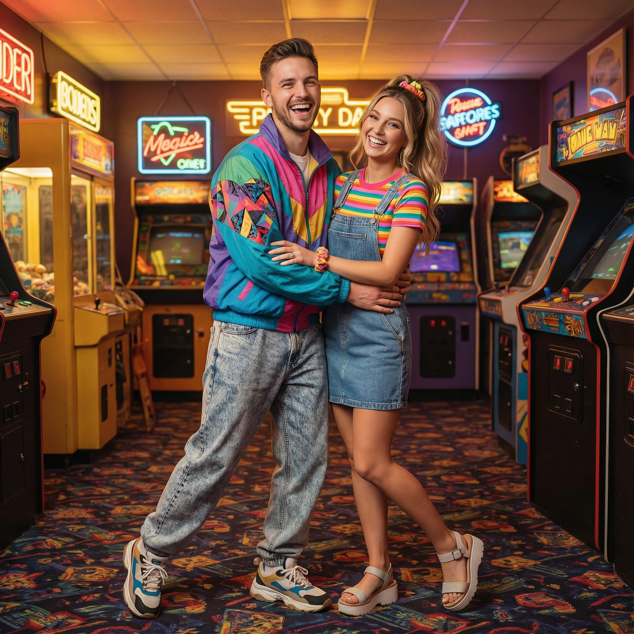 Generated AI Couple Portrait After