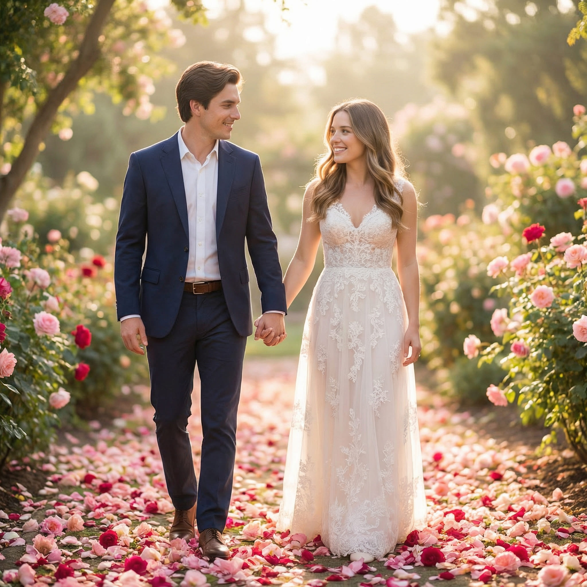 Generated AI Couple Portrait After