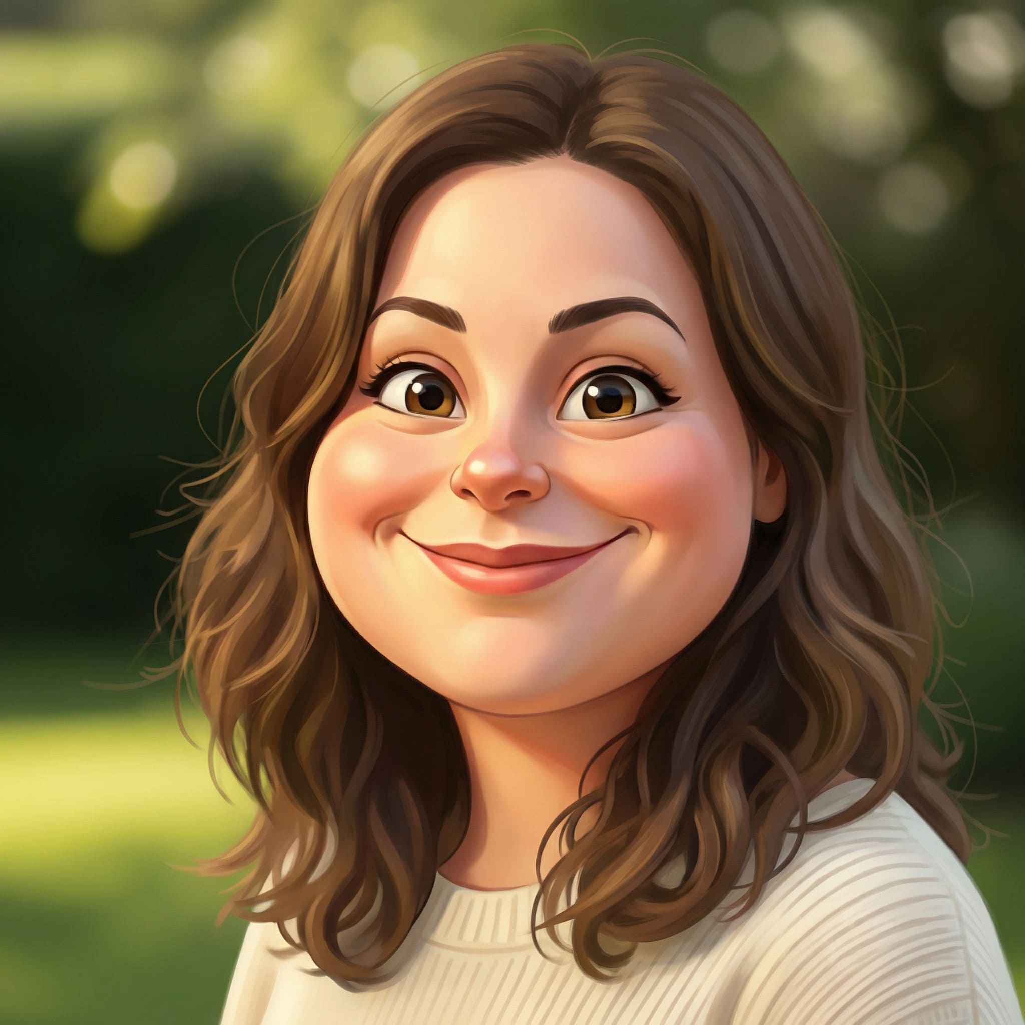 Generated AI Portrait After